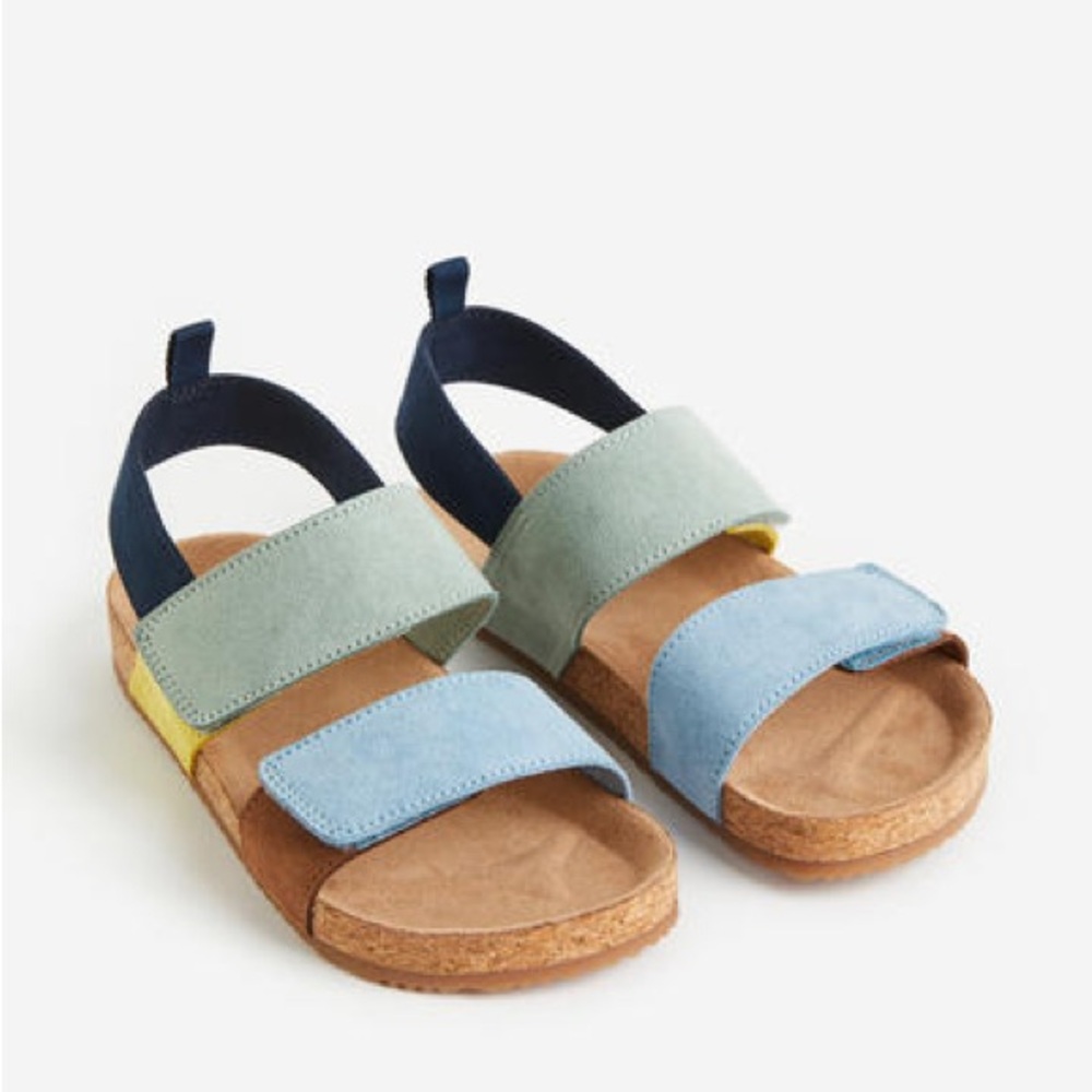 Colorblock Comfort Sandals – Stylish & Supportive!